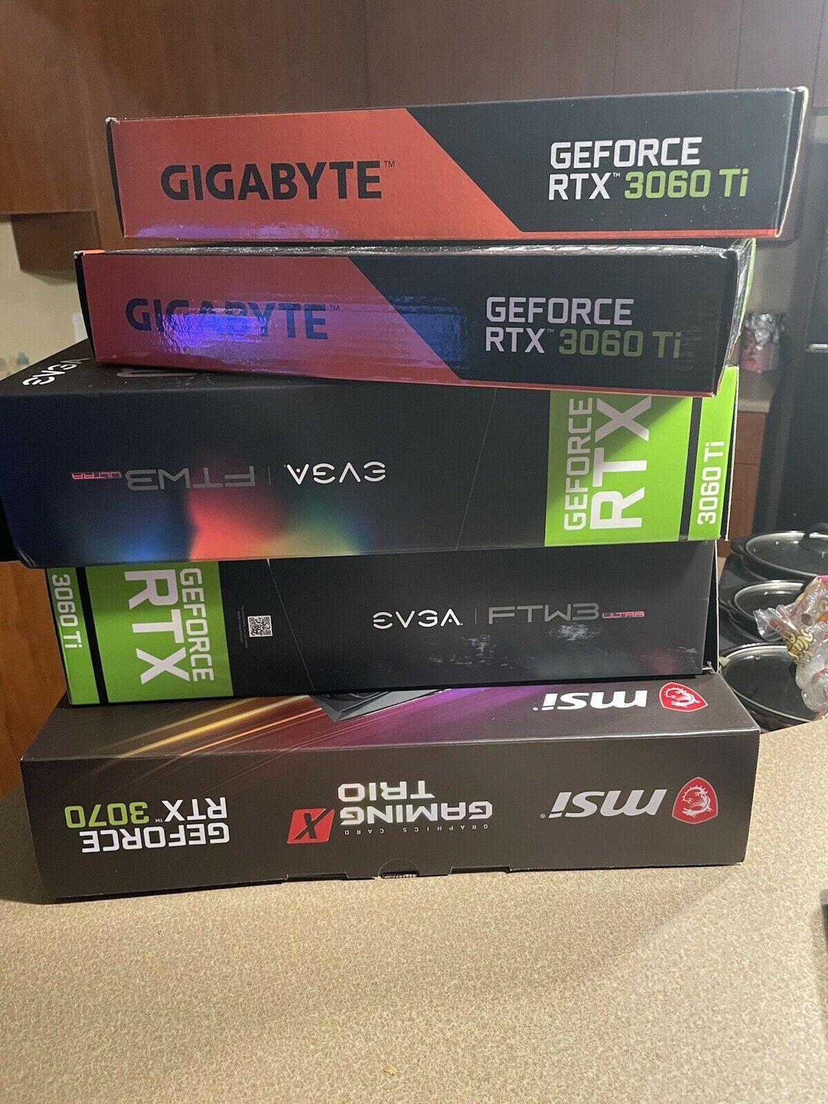 WTS RTX 3090 3080 3070ti 3060 RX6700XT RX5700TX